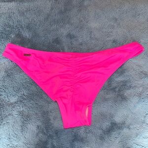 Victoria Secret pink bikini bottom. Size Large